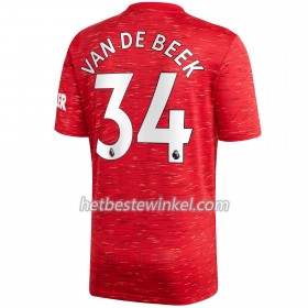 Manchester United Donny van de Beek 34 Voetbalshirts Thuis 2020/21